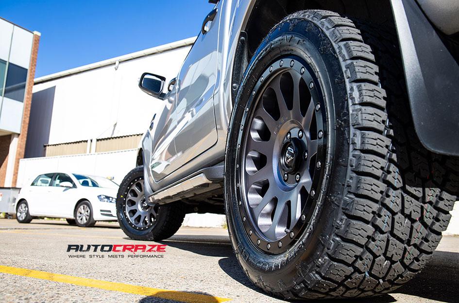 FORD-RANGER-VECTOR-MATTE-GUN-METAL